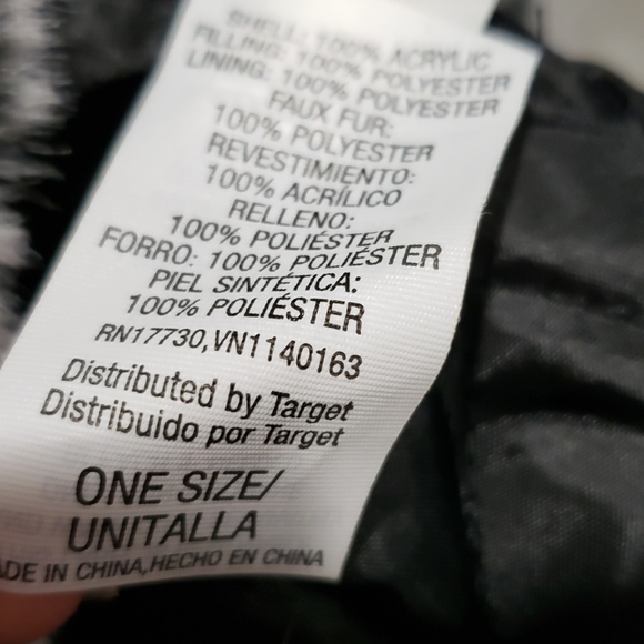 One size buffalo plaid faux fur trapper hat - Picture 5 of 5